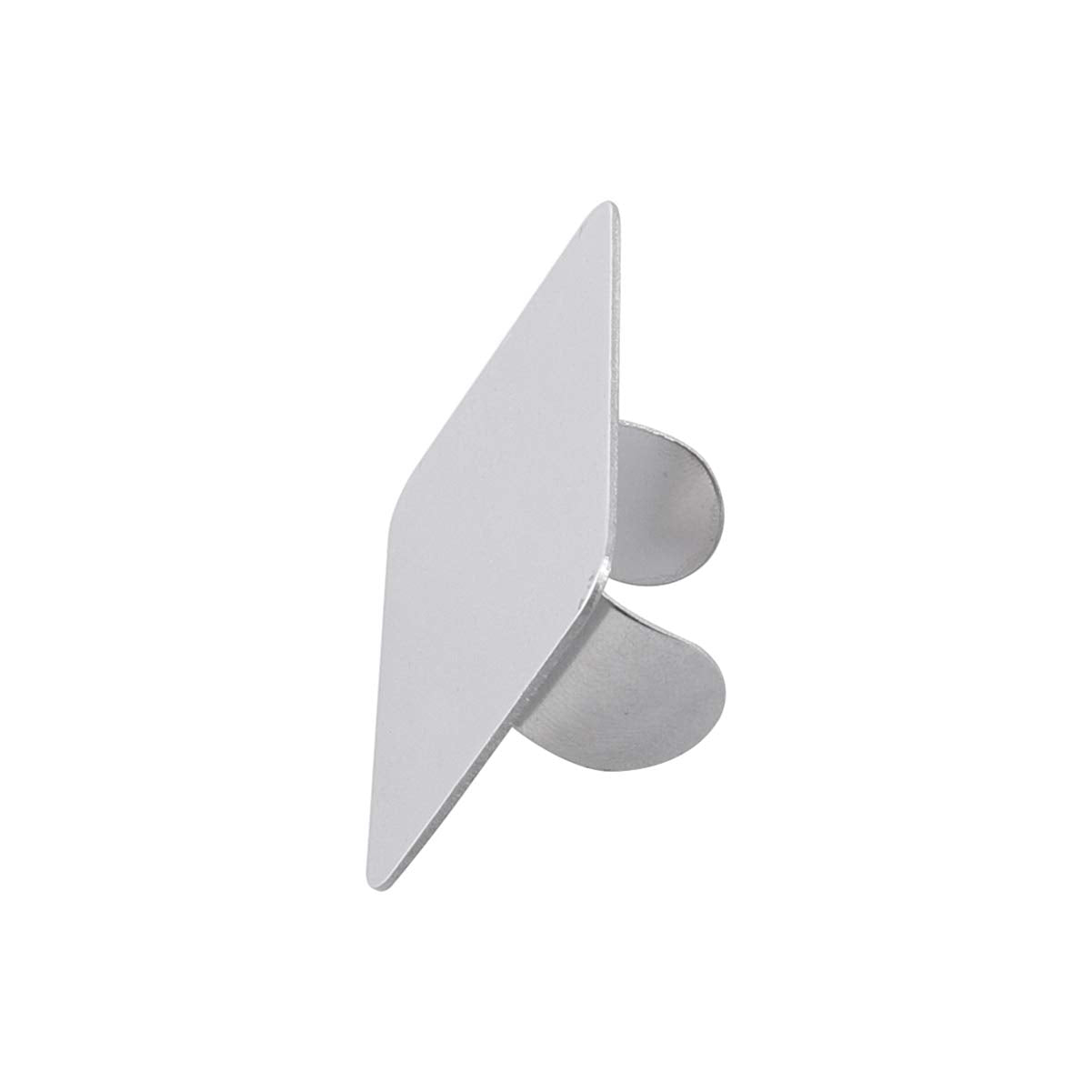 Minkissy Makeup Plate, Mini Nail Art Cosmetic Ring Palette Stainless Steel Foundation Mixing Palette with Spatula Tool