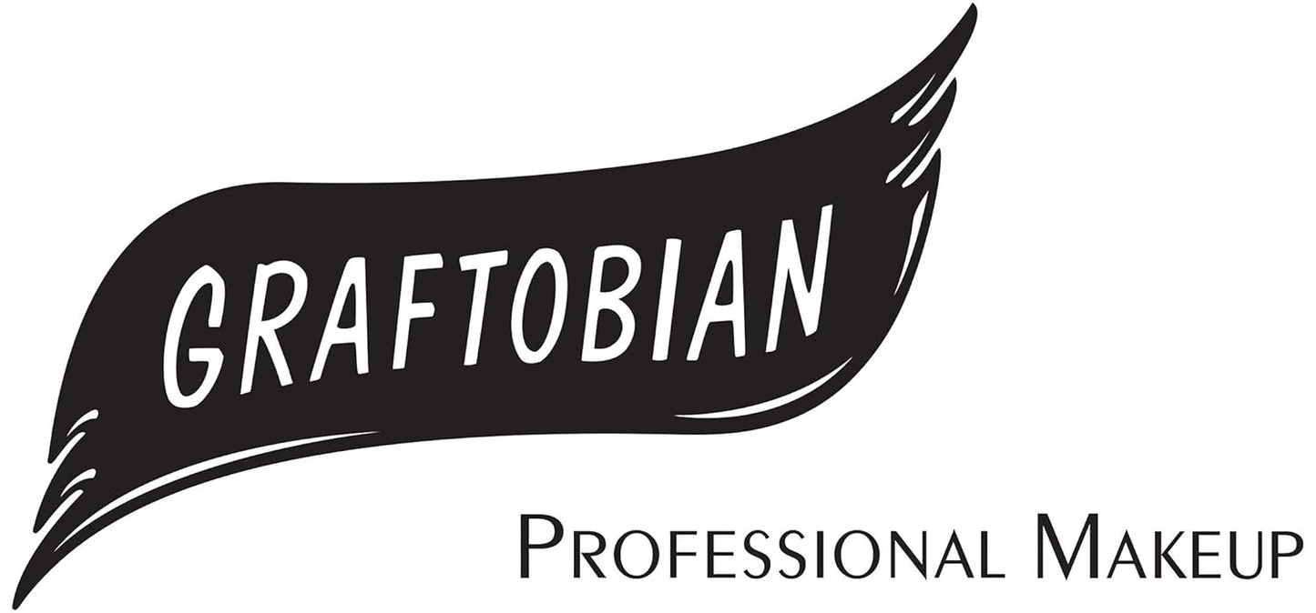 Graftobian Chaos Clown Makeup Kit - Complete 11 Piece Set for Joker Jester or Clown Halloween Costume - Full Color Instructions (Deluxe)