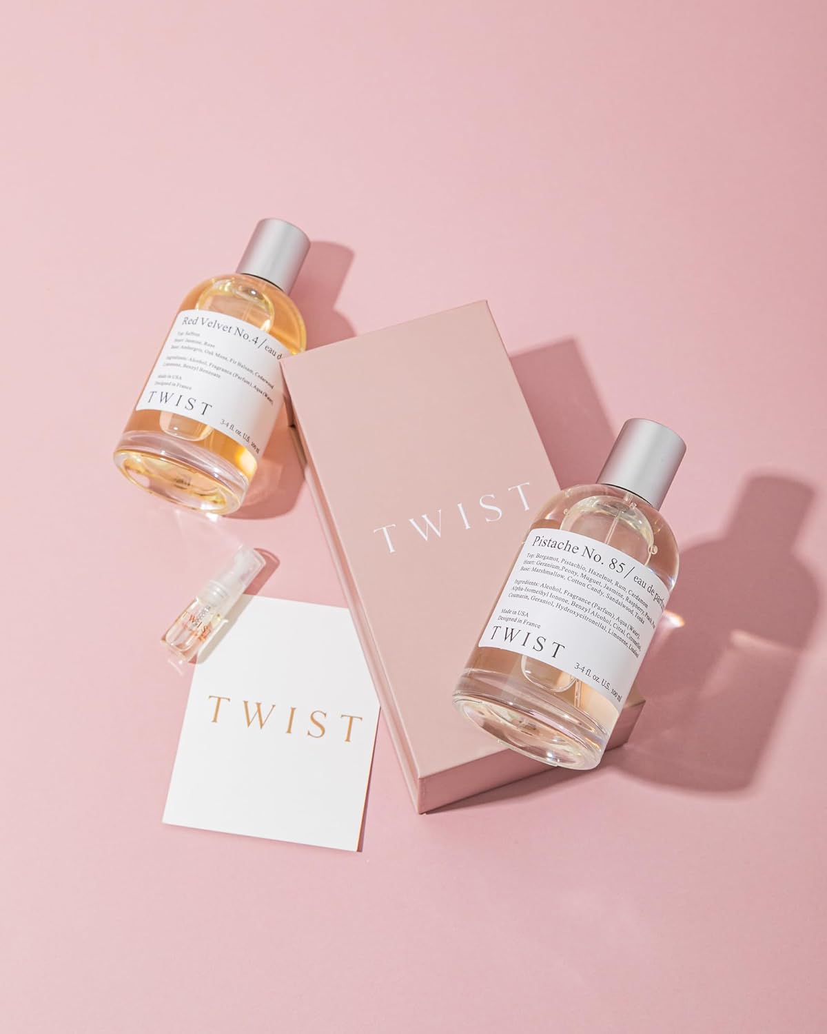 Twist - Deuce No. 52 - Eau De Parfum Inspired by Tuxedo Vest, Long-Lasting Perfume for Women & Men, Paraben Free, Vegan, Clean Ingredients, Unisex Fragrance - Spray 100 ml | 3.4 fl. oz.