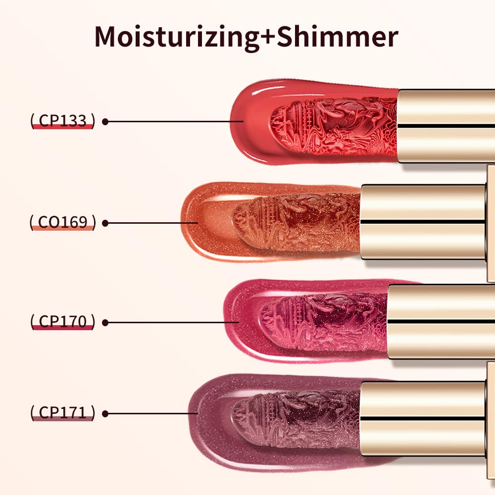 Catkin Moist Lipstick Hydrating High Impact Color Infused with Vitamin E and Avocado Oil Smooth Soft Texture Long Lasting Glow Finish 169