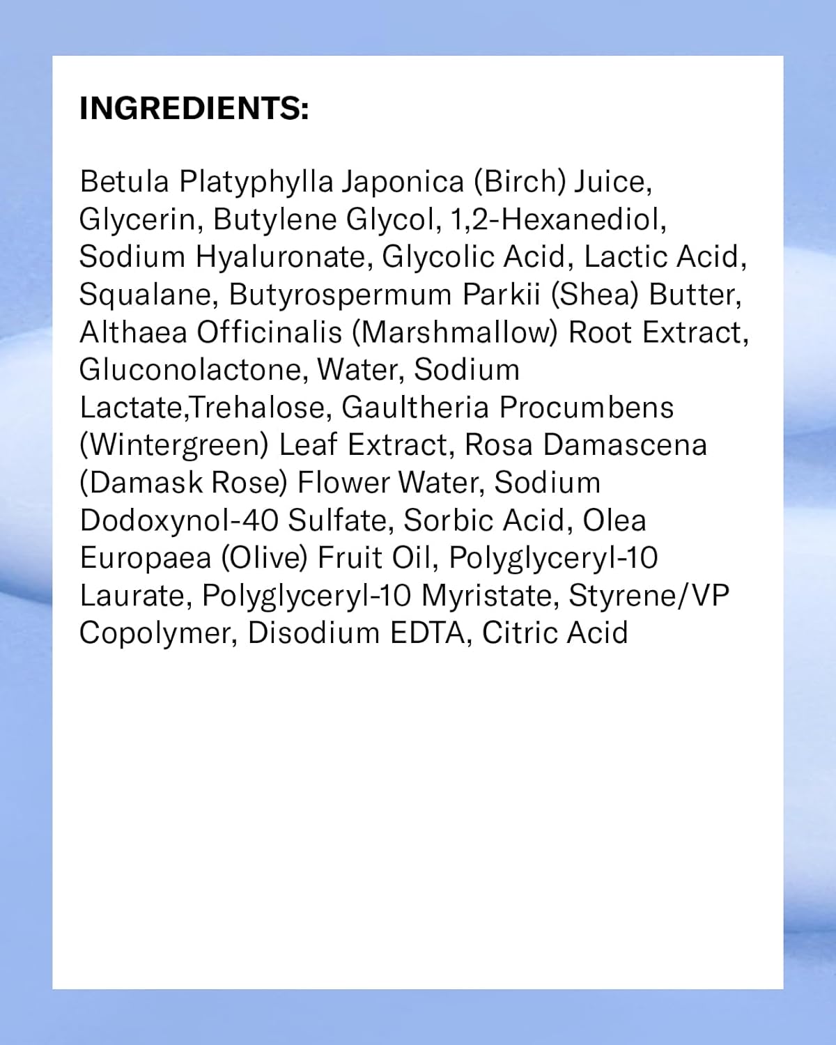 Then I Met You Birch Milk Refining Toner, Exfoliating & Hydrating Face Toner with Birch Juice, AHAs & PHAs, Vegan & Clean Skincare, 3.38 oz