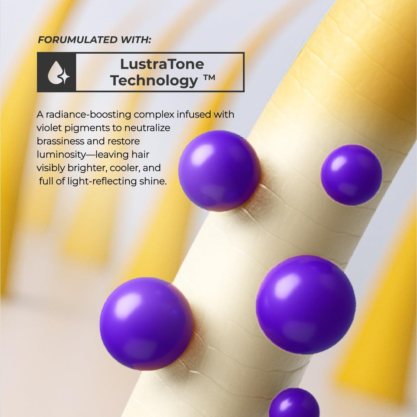 XMONDO Hair Supernova Blonde Toning Reparative Mask, Vegan Formula with Jojoba Oil, Reducing Brassy and Yellow Tones on Blonde, Highlighted, and Gray Hair Colors, 7.95 Fl. Oz