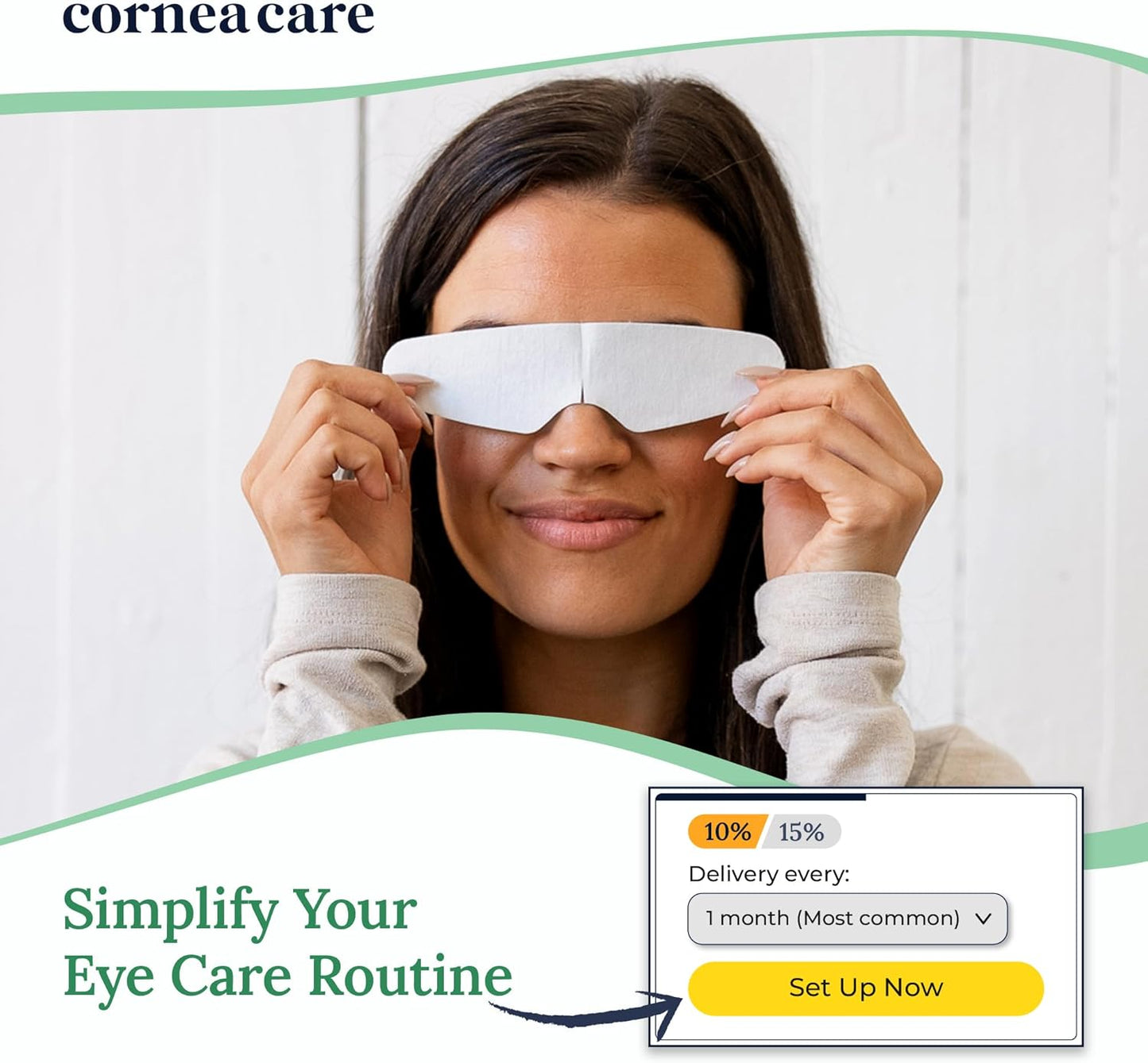 Rescue: Hydrogel Self Cooling Compress | Cold Eye Masks for Puffy Eyes | Self Cooling Eye Compress for Fast Relief | Travel Ready | 12 Count