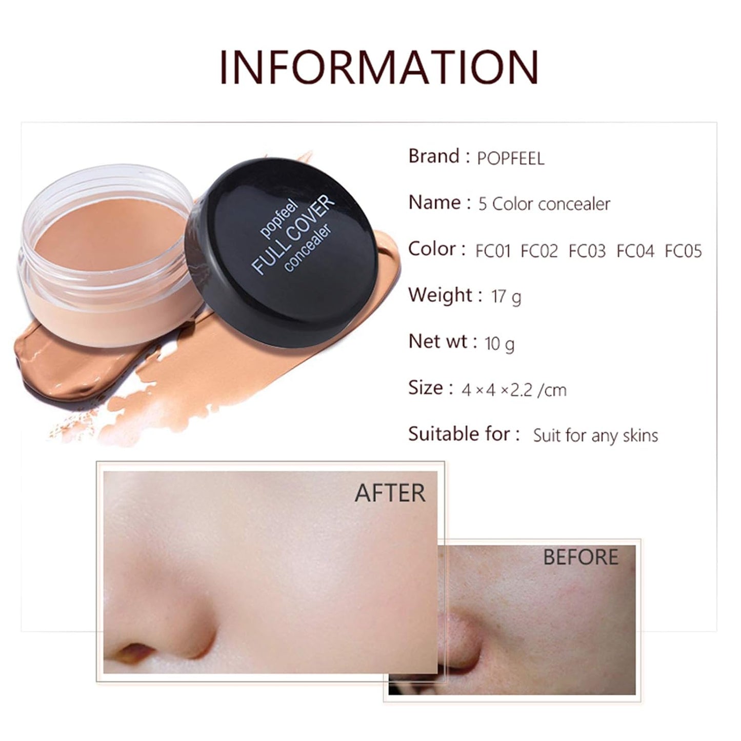 Multi-purpose Makeup Kit All-in-One Makeup Gift Set Colours Mix Eyeshadow Concealer Lip Gloss Pressed Powder and Powder Blusher Cosmetic Makeup Palette Set Kit #094