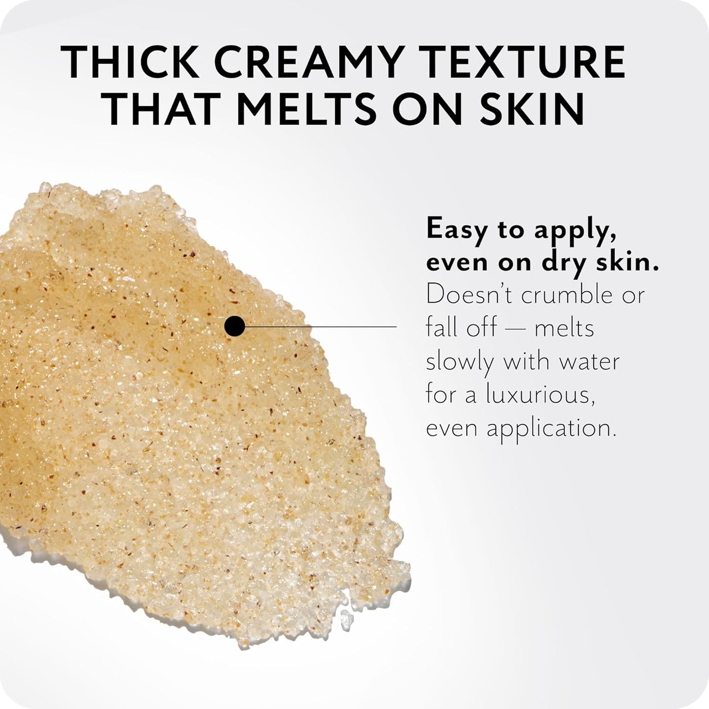 THE ACT Sugar Exfoliating Body Scrub – Natural Body Polish for Smooth Skin – Gentle Skin Care with Shea, Almond, Macadamia, Green Coffee, Vegan – Self Care Gift for Women