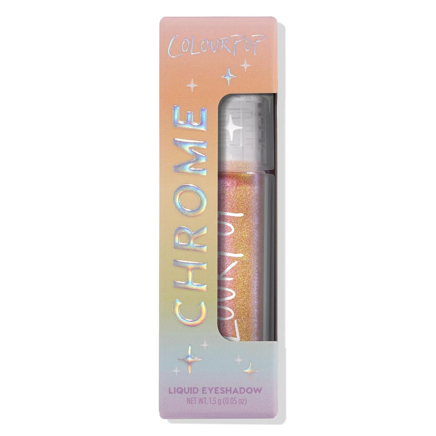 ColourPop Chrome Liquid Eyeshadow - Color-Shifting Chrome Eyeshadow with Long-Lasting & Ultra-Pigmented Formula - Bliss (0.05 oz)