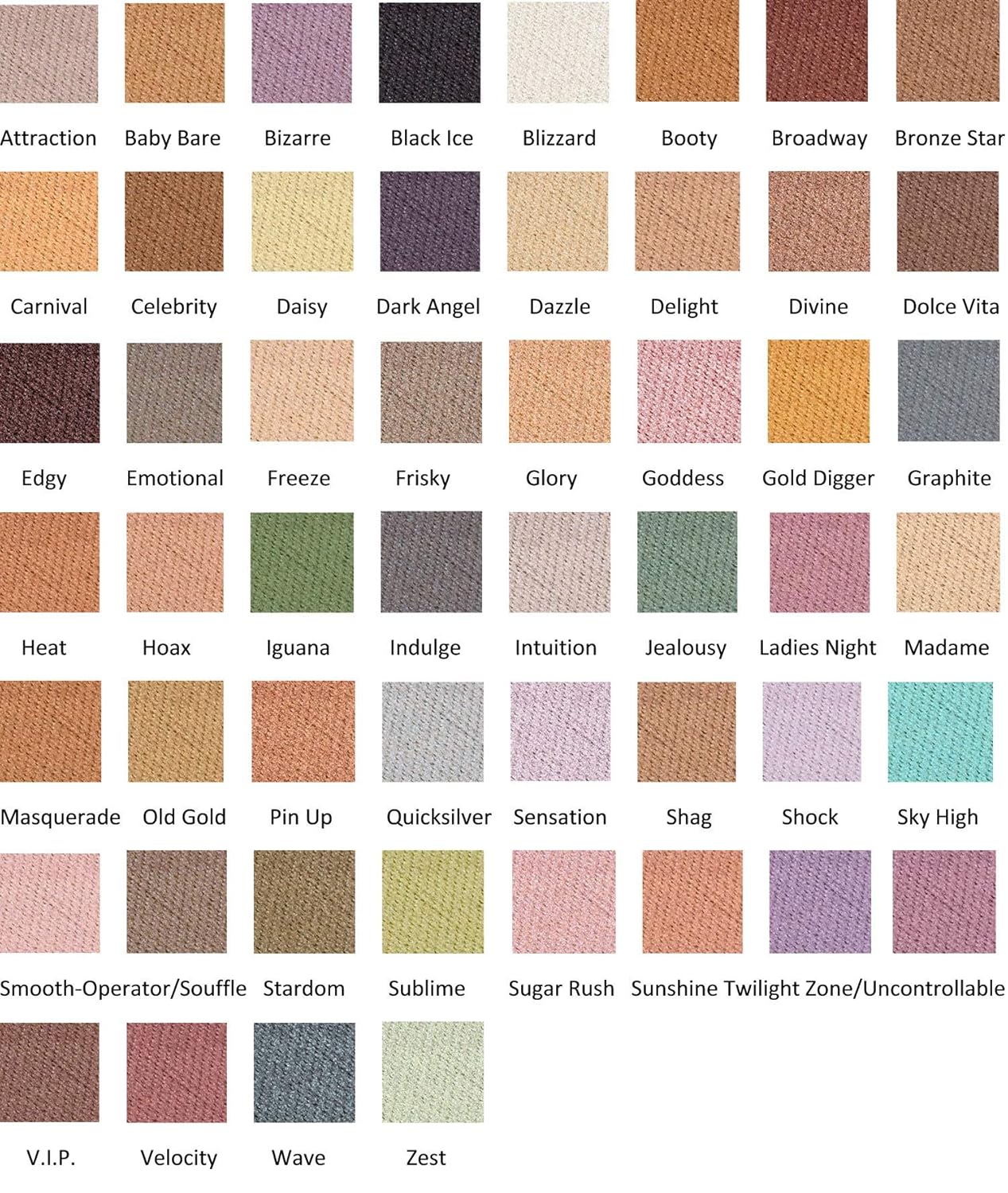 Jolie Frost Eye Shadow - Mid Size 3 g (Smooth Operator)