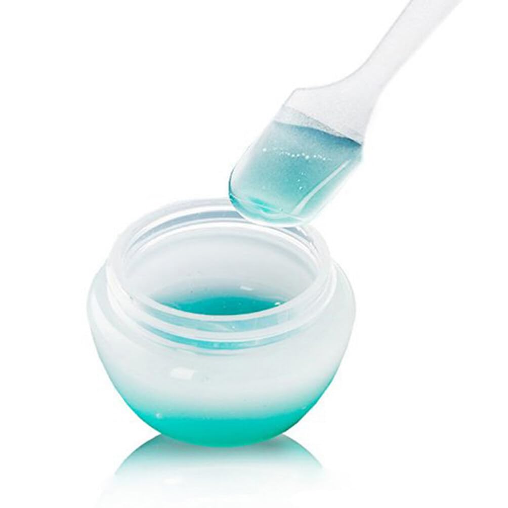 Healifty 50pcs Makeup Spatula Tool Scoop Beauty Tools Makeup Spoons Transparent Spatula Facial Cream Spatula Cosmetic Spatula Smooth Waxing Spatulas makeup tools Household items Disposable