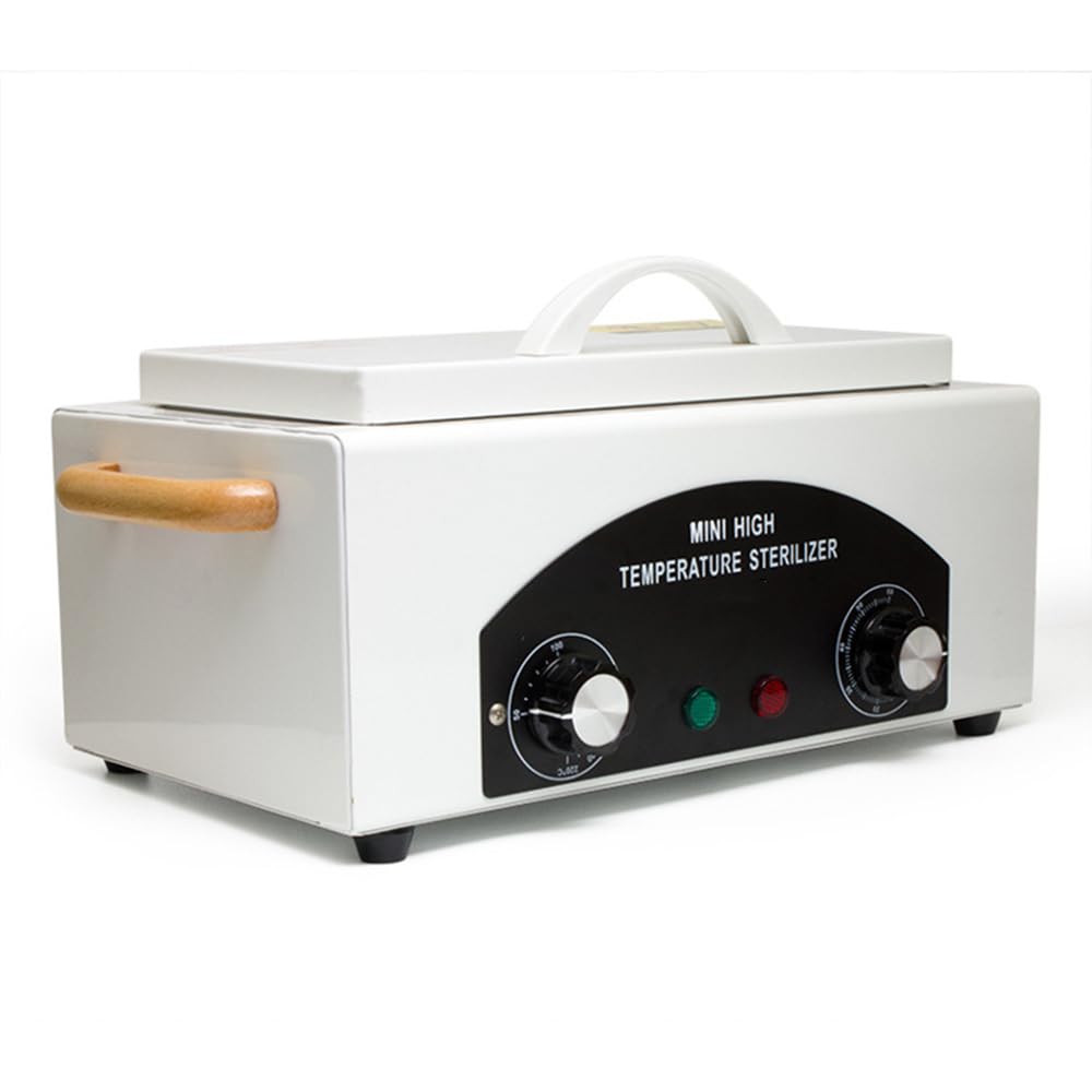 Nail Tool Sterilizers,Mini High Temperature Autoclave Machine with Timer
