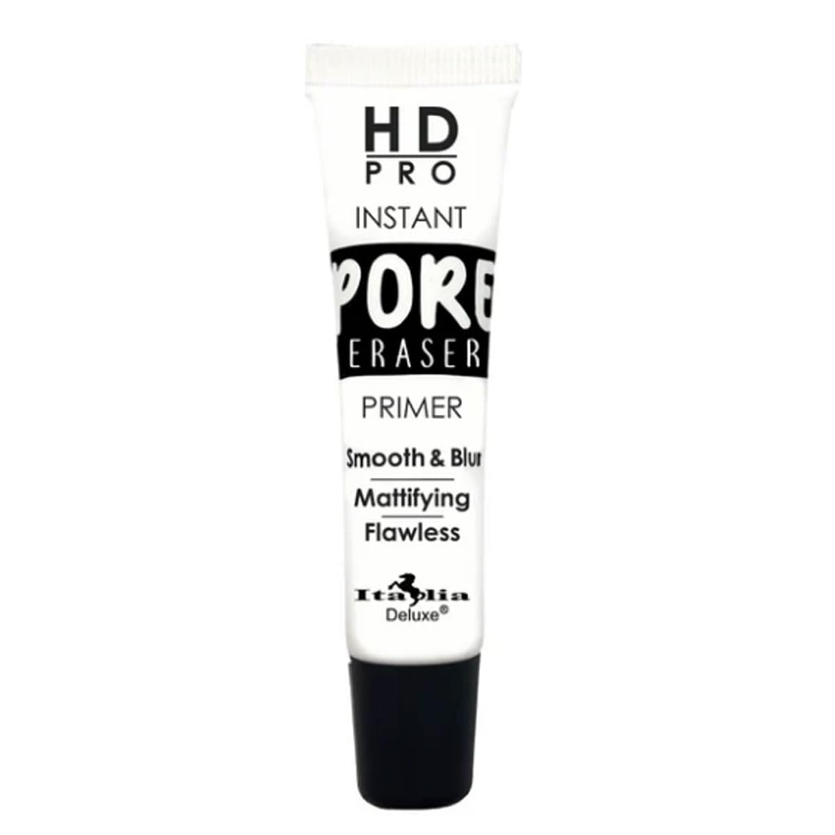 Italia Deluxe 1 x HD Pro Perfect Pore Eraser Primer Mattify & Zipper Bag, Clear