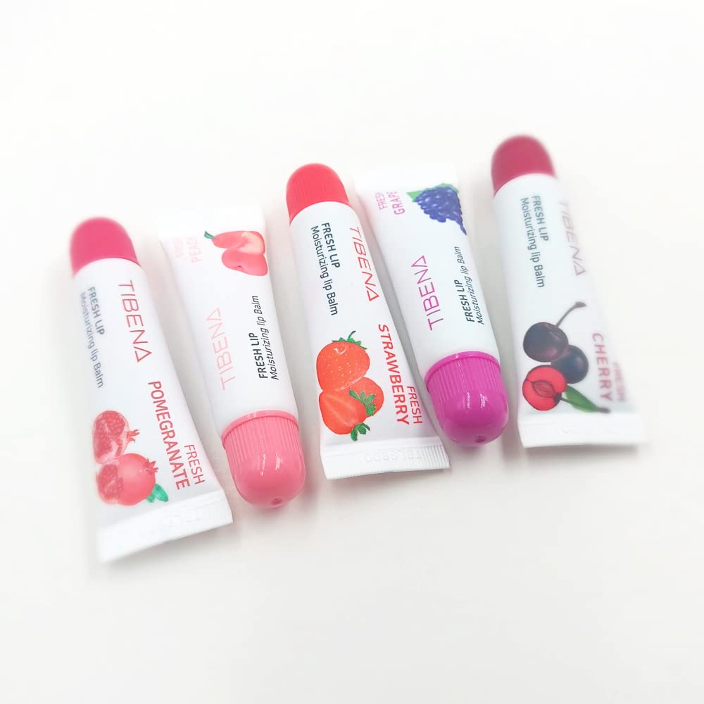 Fresh Lip Moisturizing Lip Balm, Tinted Lip Balm, Moisturizing Lip Care, Gift for Women, for Dry Lips, with Shea Butter (Pomegranate)