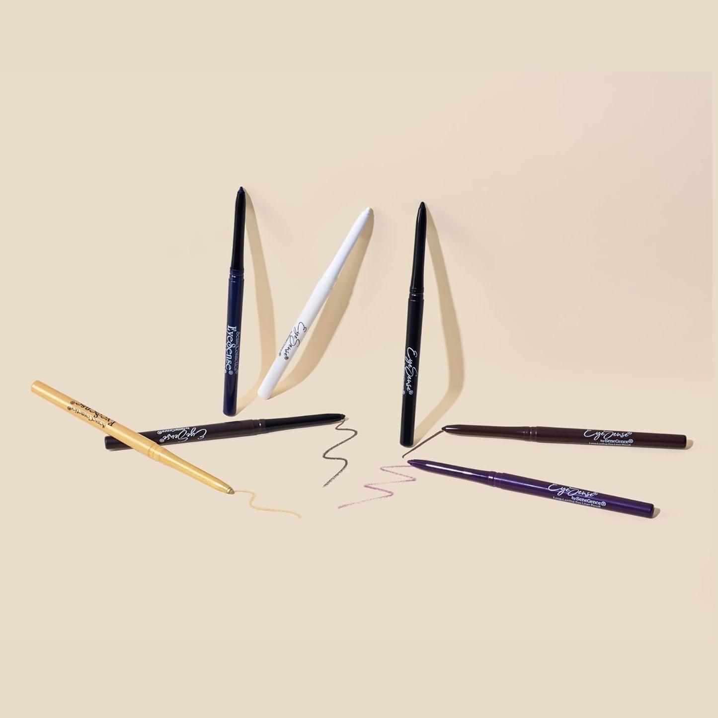 EyeSense Long-Lasting Eyeliner Pencil, Navy, Waterproof, Smudge-Proof, Highly Pigmented, Retractable Tip for Easy Application