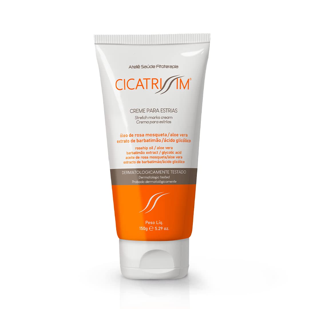 Cicatrissim Deep Stretch Mark Removal Cream - Innovative Formula With Pure and Powerful Natural Ingredients From Brazilian Flora - For All Stretch Marks & Skin Types.
