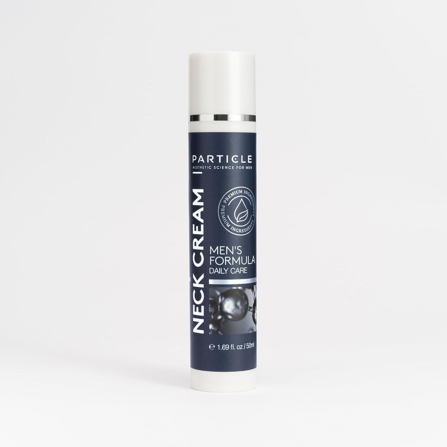 Particle Neck Cream for Men - Firming Cream, Lift and Moisturize The | Use on Saggy Skin or Turkey Anti Aging Triple Action with Collagen, Hyaluronic Acid, Retinol, 1 pack, 1.7 Fl Oz