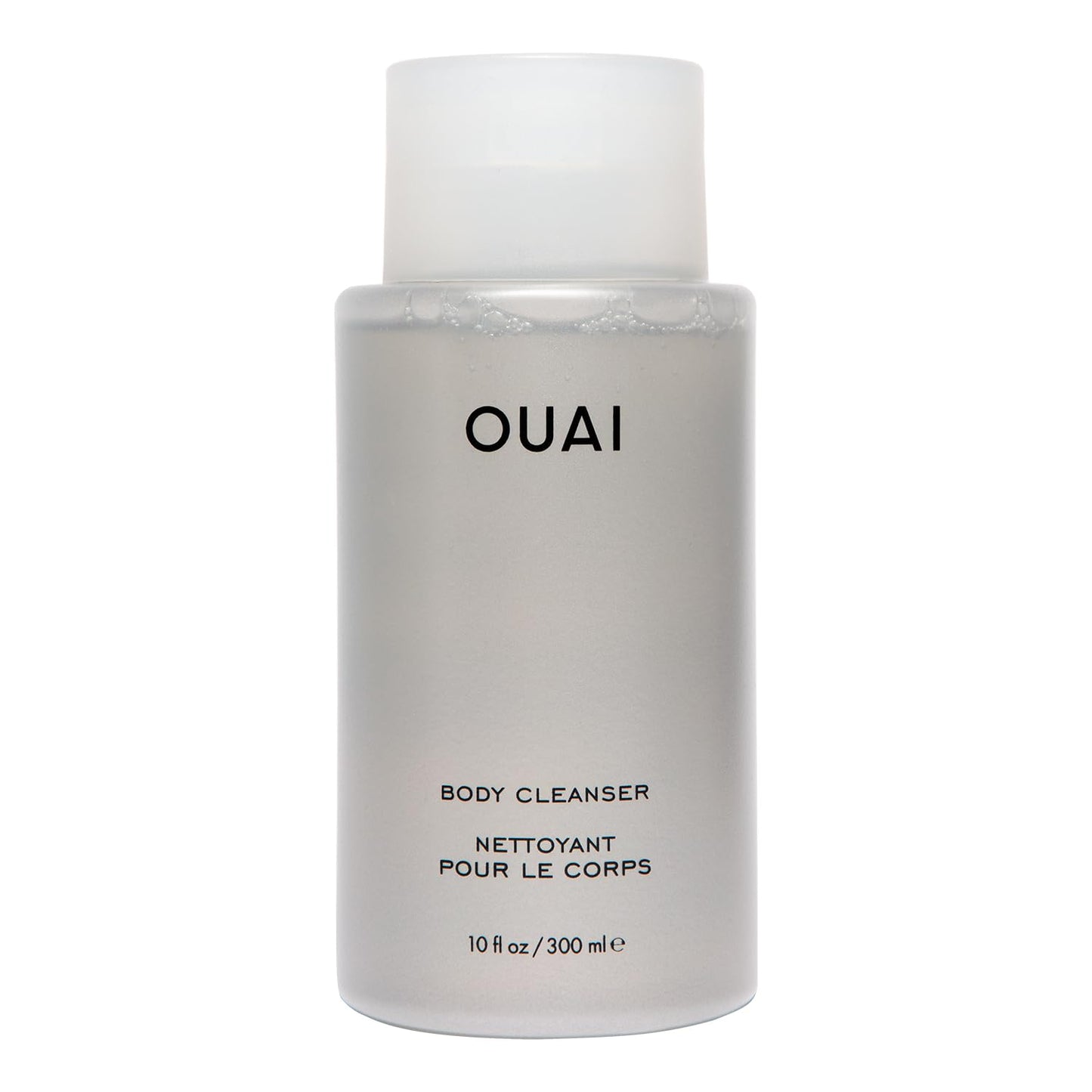 OUAI Body Cleanser, Dean Street - Foaming Body Wash with Jojoba Oil and Rosehip Oil to Hydrate, Nurture, Balance and Soften Skin - Paraben, Phthalate and Sulfate Free Skin Care Products - 10 Oz