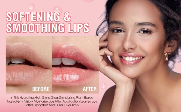 Lip Care Product Organic Moisturizing Nourishing Night Lip Sleeping Repair Hydrating natural Lip Balm, Light Pink