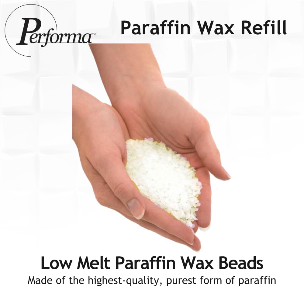 Performa Paraffin Wax Refill, 1 Pound Citrus Scented Beads, Case of 6, Paraffin Bath Wax, Medical Grade Paraffin Wax for Paraffin Bath, Wax Refill for Wax Bath, Good for Hands & Feet