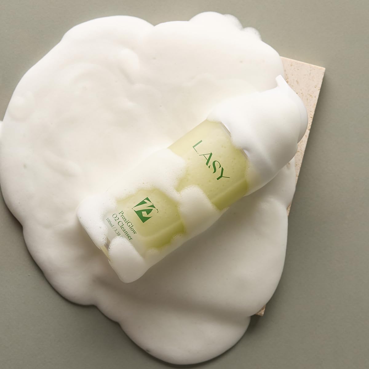 L.ASY ProxiGlow O2 Cleanser (3.4 fl.oz) – Oxygen-Infused Hydrating Facial Wash