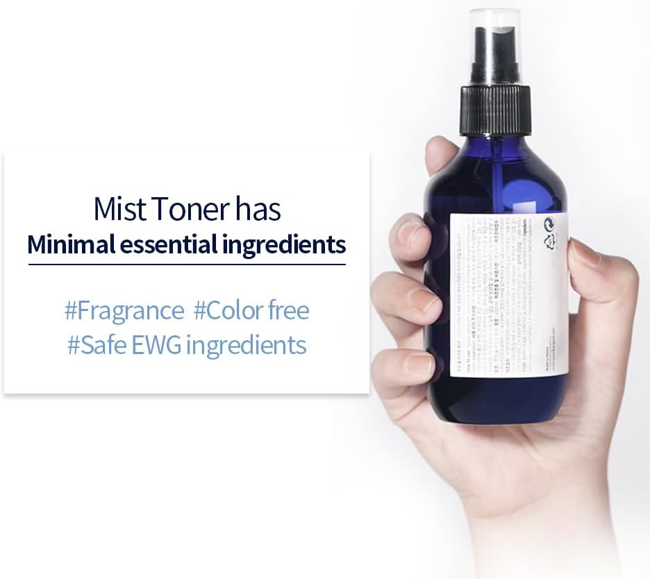 Pyunkang Yul Facial Mist Toner 6.8 Fl. Oz - Face Moisturizer Skin Care Korean Spray Toner for Oily and Combination Skin Types - Astringent for Face Certified as a Zero-Irritation - Watery Texture