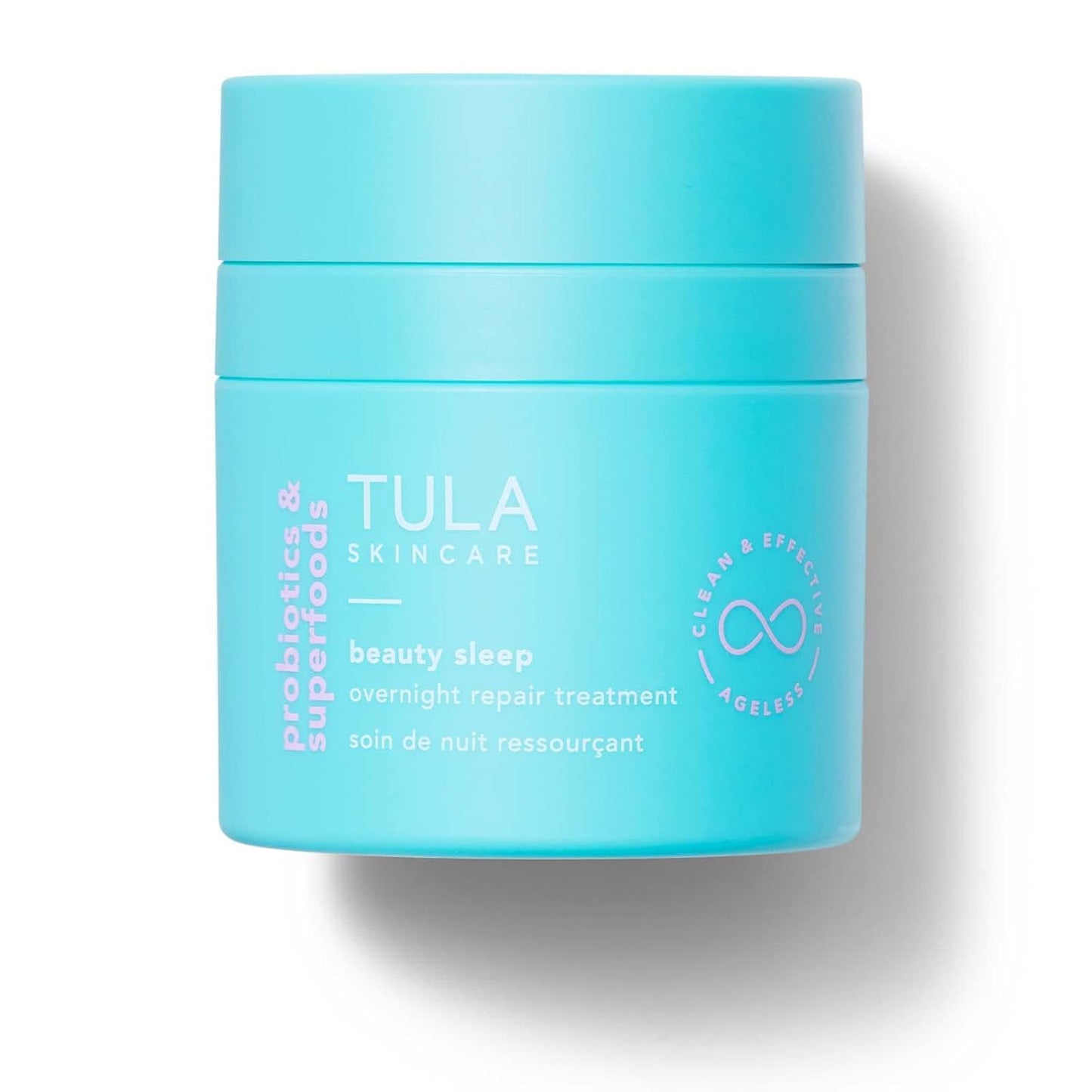 TULA Skin Care Beauty Sleep Overnight Repair Treatment - Anti-Aging, Night Cream, Contains Natural Peptides, AHAs, Retinol, Vitamin C to Reduce the Appearance of Lines and Dull Tone, 1.7 oz.