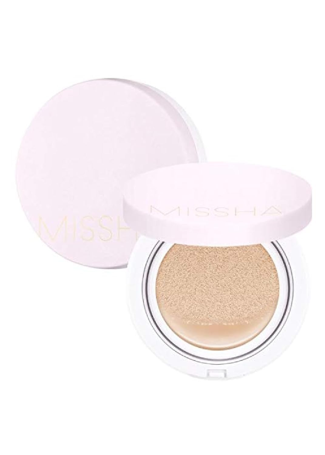 MISSHA Magic Cushion Foundation No.23 (2 Pack) Natural Beige for light with neutral skin tone Flawless Coverage, Dewy Finish, Easy Application for All Skin Types