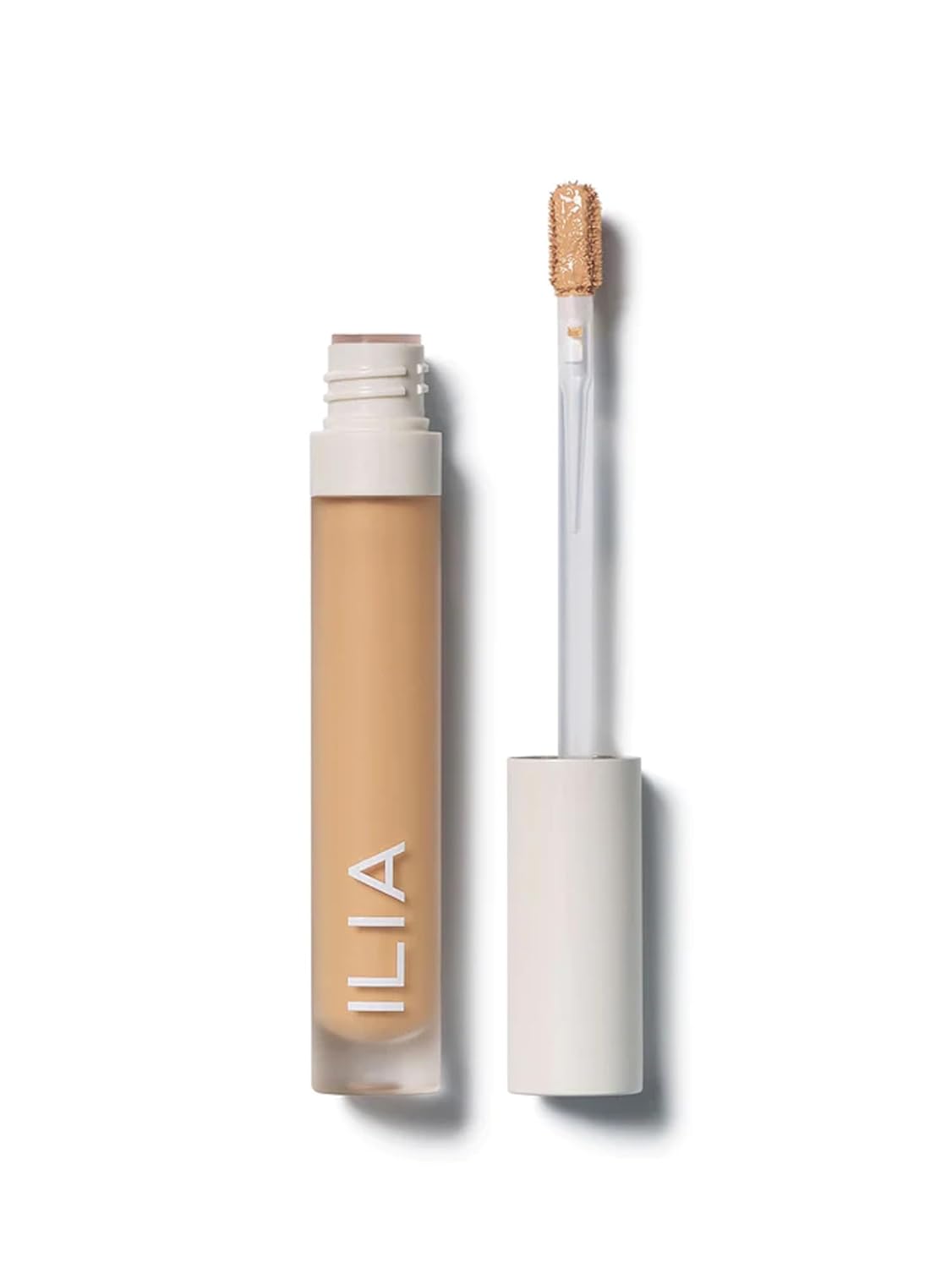ILIA - True Skin Serum Concealer | Non-Comedogenic, Cruelty-Free, Vegan, Safe For Sensitive Skin, Reduces Appearance of Dark Circles + Blemishes (Kava SC3, 0.16 oz | 5 ml)