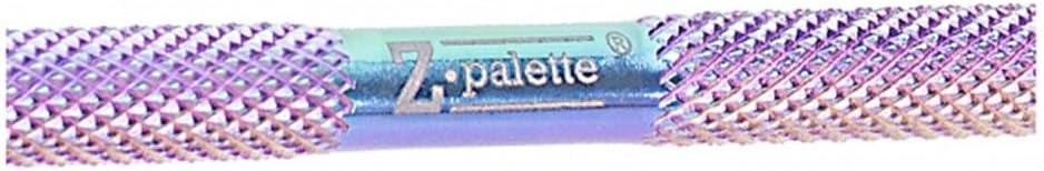 De-Potting Spatula, Dual-Ended Multicolor Steel Tool for Makeup Palettes, Empty Magnetic Palette Compatible, Professional Mixing & Blending, Iridescent Finish, 6.5" Length