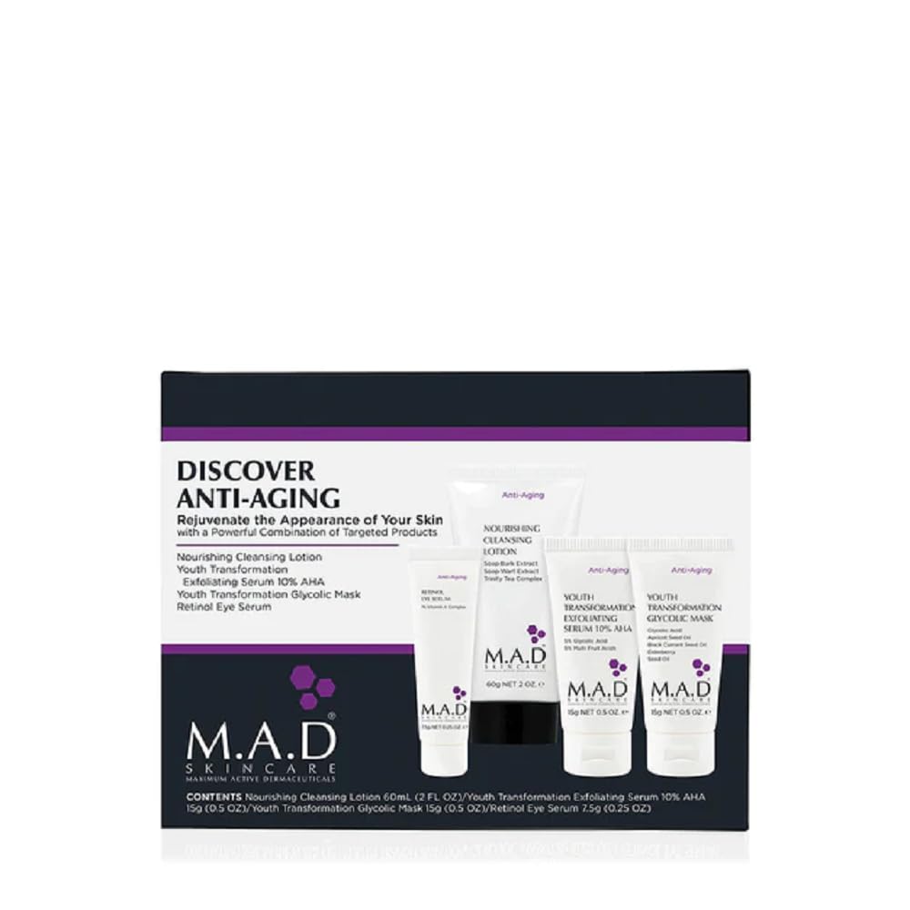 M.A.D Skincare Discover Anti-Aging Travel System Set