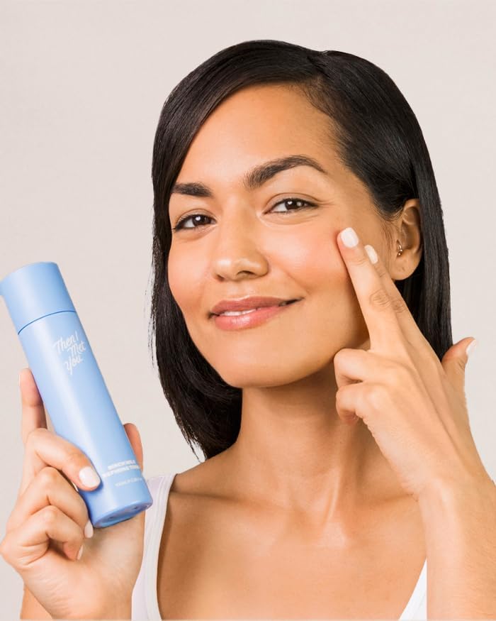 Then I Met You Birch Milk Refining Toner, Exfoliating & Hydrating Face Toner with Birch Juice, AHAs & PHAs, Vegan & Clean Skincare, 3.38 oz