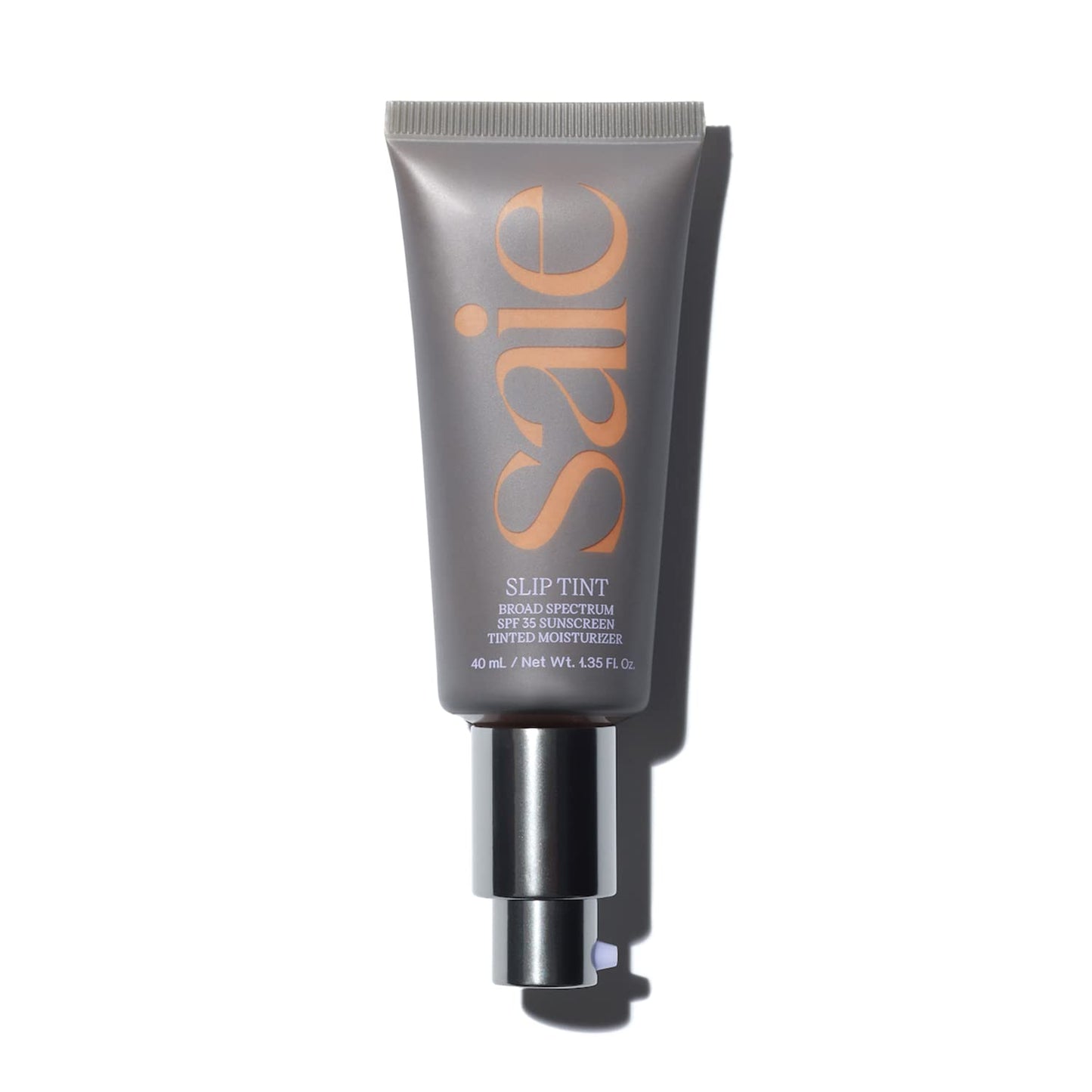Saie Slip Tint SPF 35 Tinted Moisturizer - Light Coverage Moisturizer + Broad Spectrum Zinc Oxide Sunscreen with Hydrating Hyaluronic Acid - Shade Six (1.35 oz)