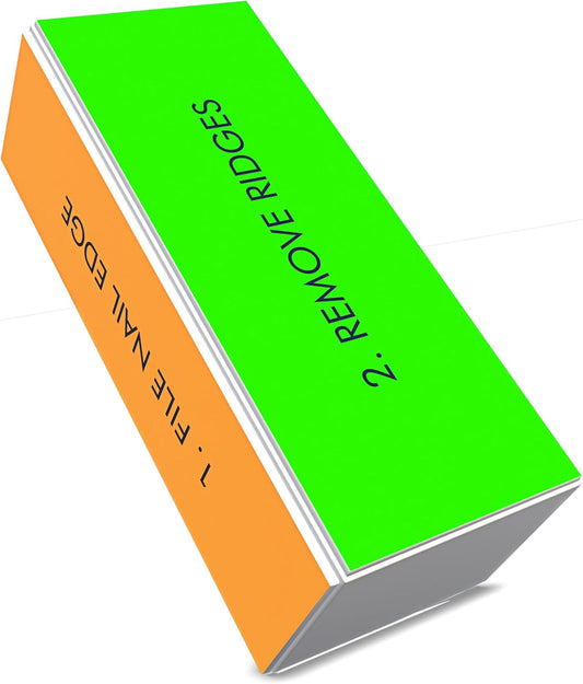 4 Way Nail Buffer Block Nail Shine Buffer Block for Natural and Acrylic Nails Smoother Buffing Block Polisher Fingernail File Buffer 240/400/1000/6000 Grit for Buffing Shinning