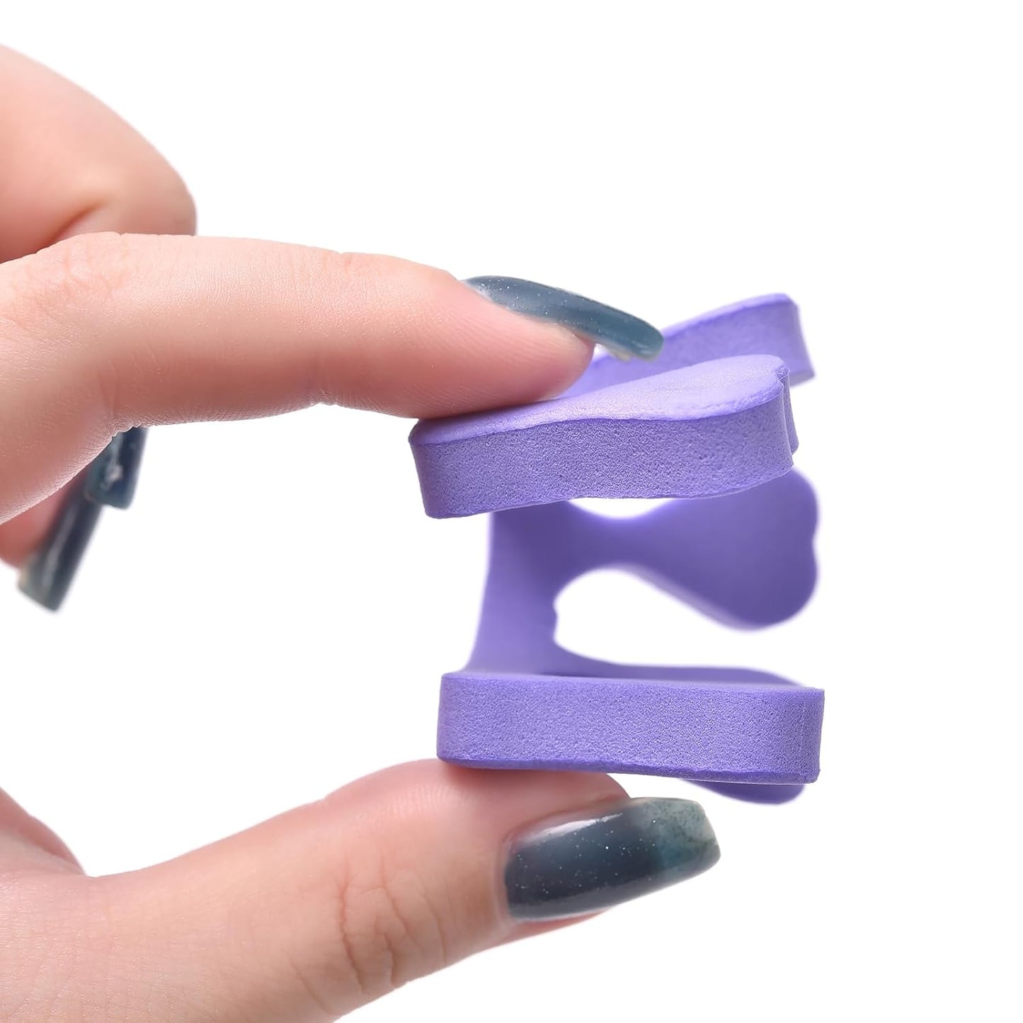 24pcs Toe Separators Set Colorful Heart Toe Separators Soft Durable Pedicure Tools for Feet Cute Design for Kids, Men and Women Spa & Pedicure & Manicure Tools