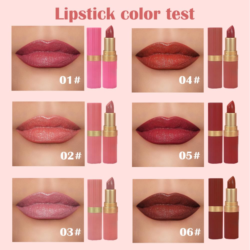 Pink Purple Metallic Lipstick for Women,Lightweight Shimmer Frosted Lipstick,Glitter Lip Gloss Stain Long Lasting Waterproof Smudge Proof 24 Hour Full Coverage Lip Makeup,Vegan