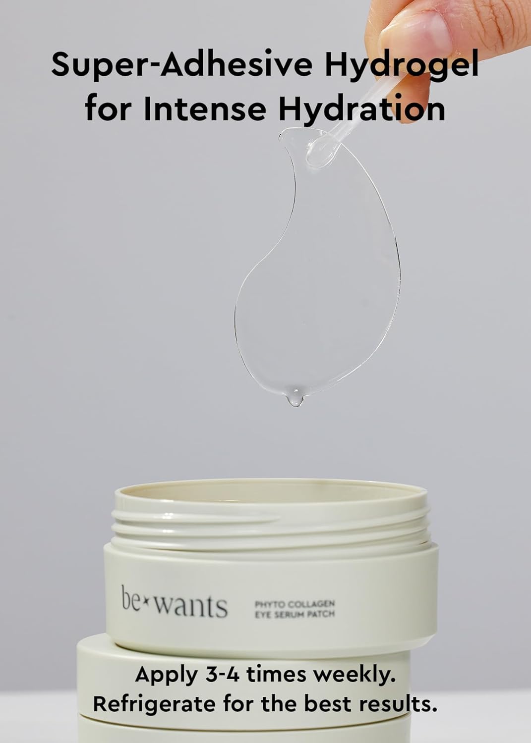 Bewants Under Eye Patches with 71.9% Bamboo Water | 60 Patches | Under Eye Patches for Puffy Eyes and Dark Circles | Vegan Collagen Eye Mask Patches | Korean Skincare