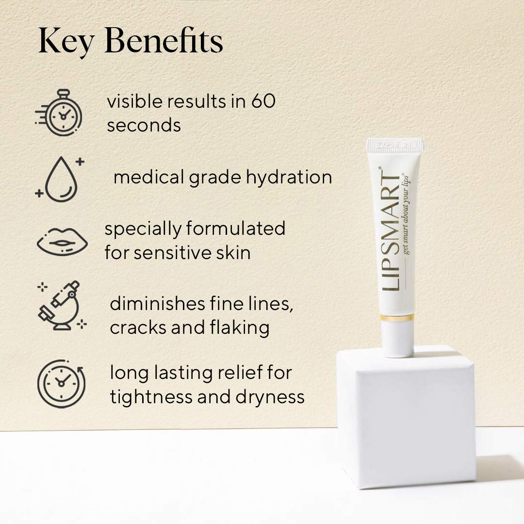 Ultra Hydrating Lip Treatment Moisturizer and Volumizer - Powerful Hydration for Dry Lips (3 Pack)