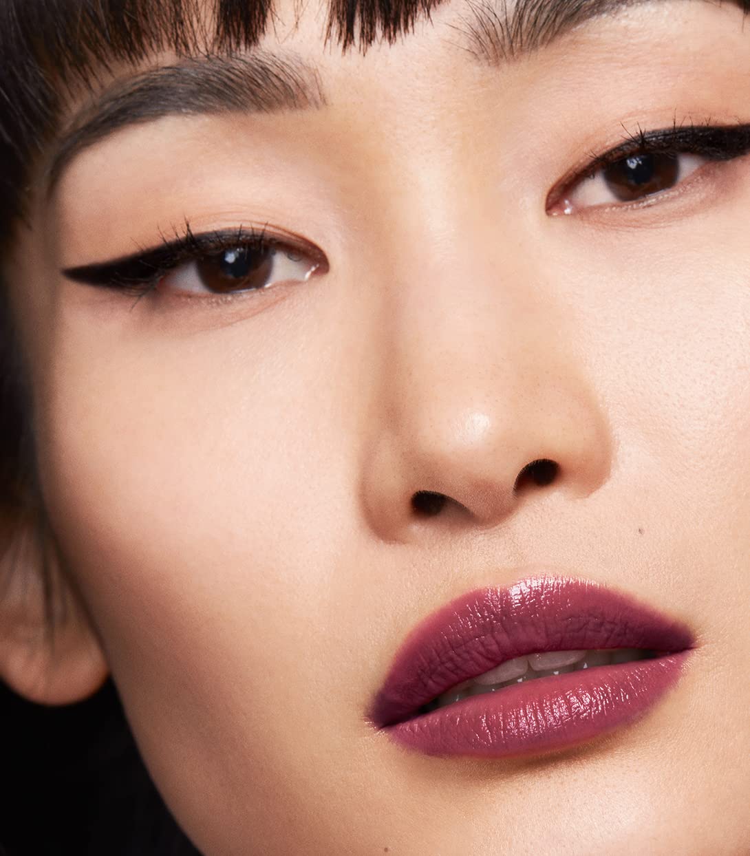 MAKE Beauty Serum Balm Intense, Hydrating Lip Gloss. Pigmented Vegan Moisturizing Lip Oil with Plumping Effect. Lip Emollient Treatment for Soft, Smooth, Shiny Lips - Shade, Lilac Layer+