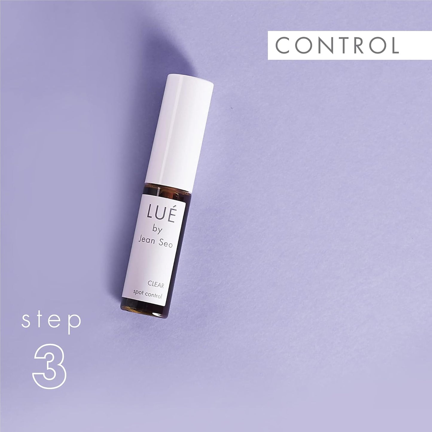 SKIN SOLUTION SET a THREE Step Solution for All Skin Types, Includes Lue by Jean Seo ERASE exfoliant, BALANCE Hydrating Serum and CLEAR Spot Control