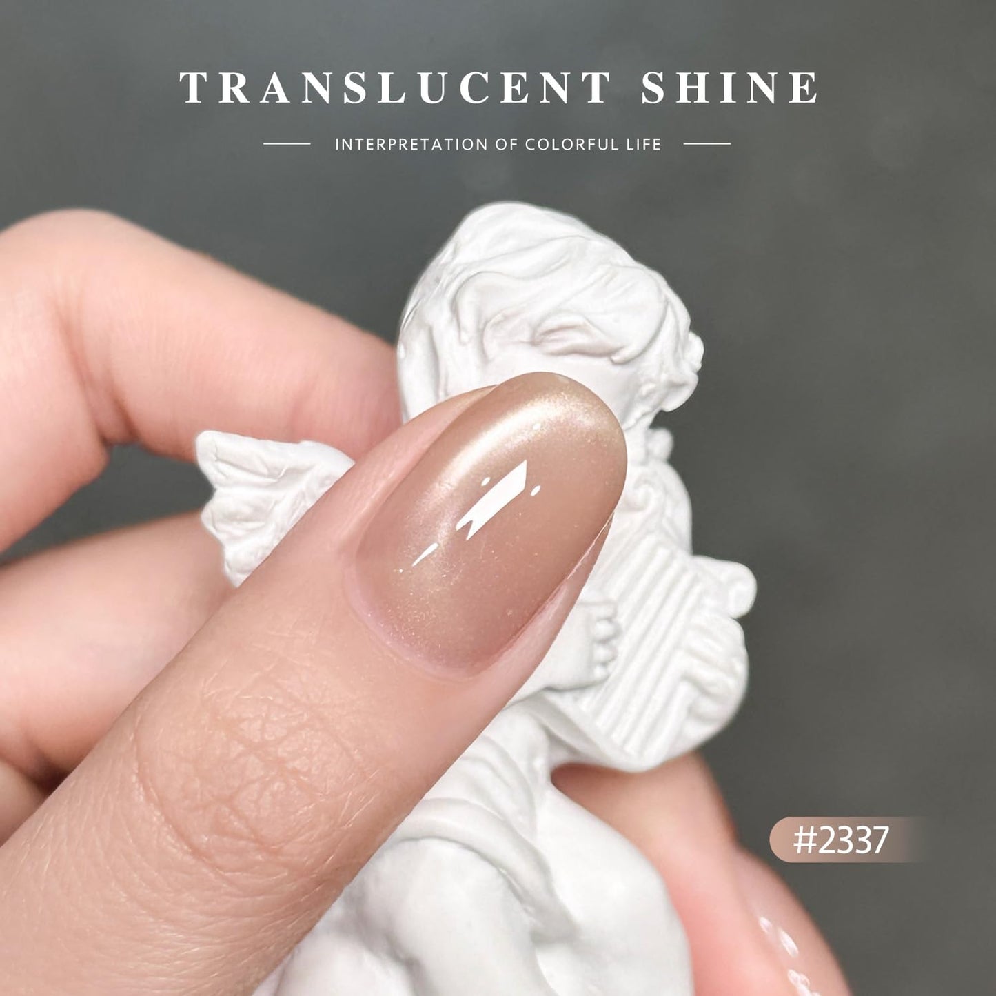 GAOY Cat Eye Gel Nail Polish Set with Magnet for Pink Brown Glitter Holographic Cat Eye, Salon Gel Manicure and Nail Art DIY at Home, Bright Moonlight