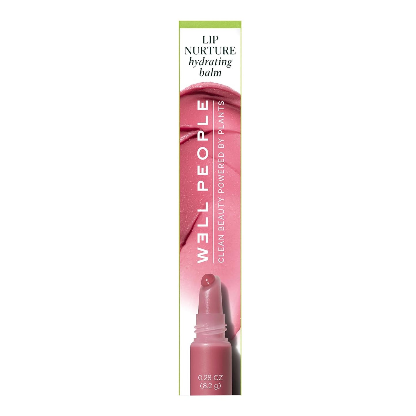 Well People Lip Nurture Hydrating Balm, Lip Balm For Hydration & Vibrant Sheer Color, Soothes & Softens Lips, Vegan & Cruelty-free, Delicate Pink