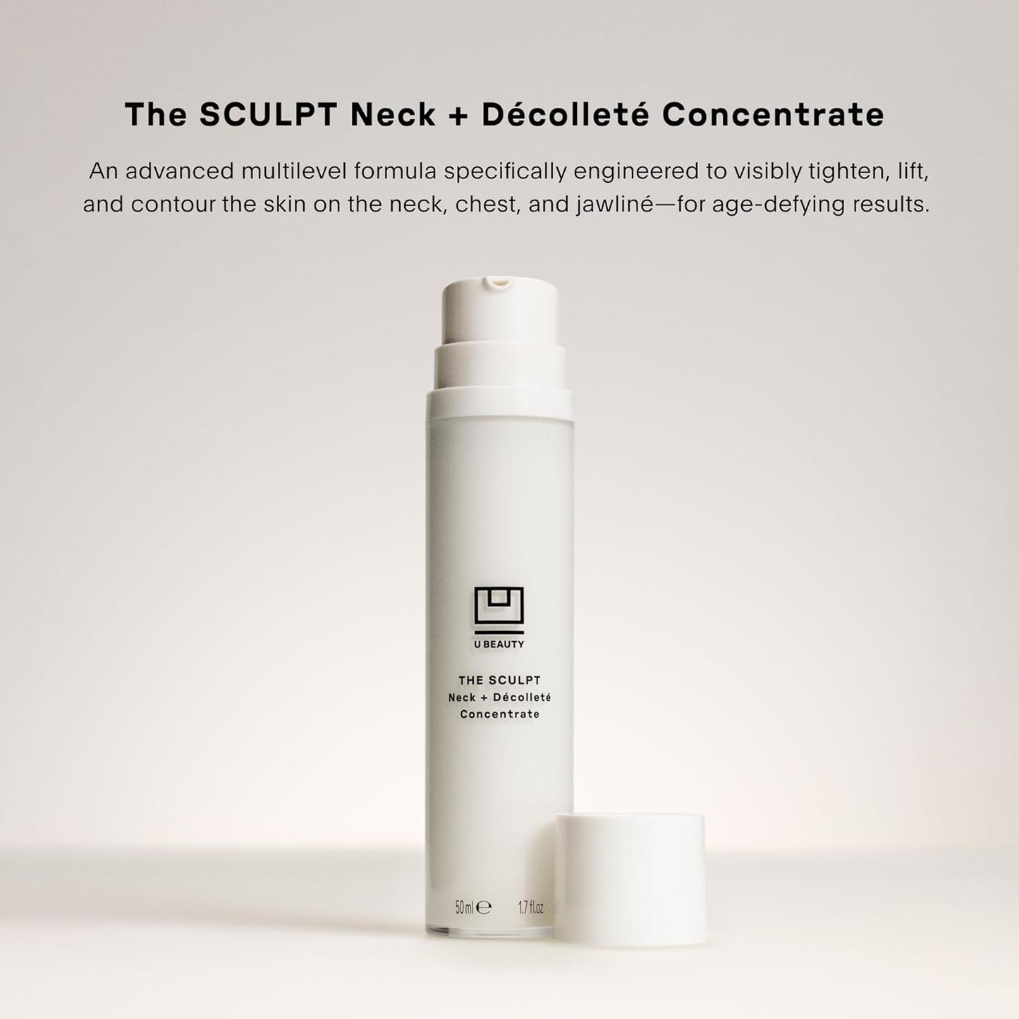 U Beauty The SCULPT Neck + Décolleté Concentrate