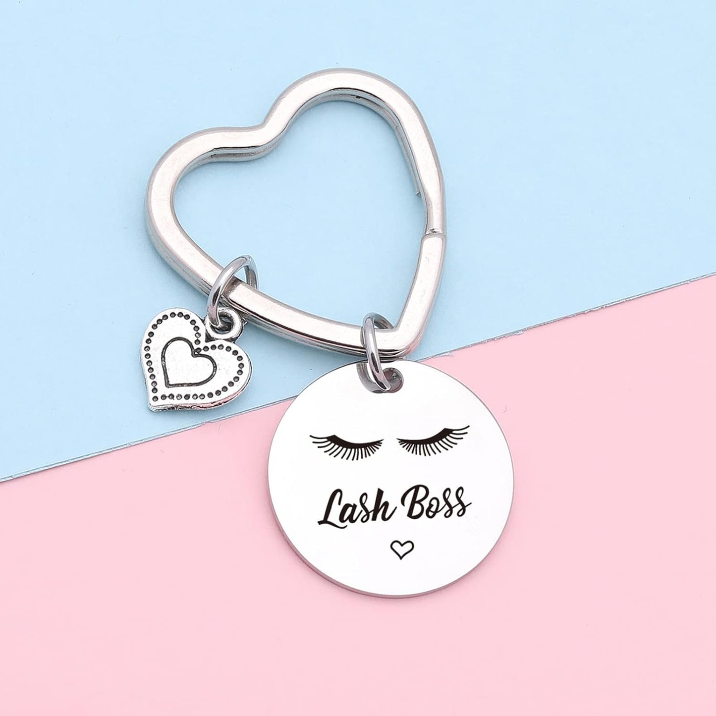 Lash Boss Appreciation Jewelry Beauty Lashes Girl Jewelry Daughter Gift Best Friend Keychain