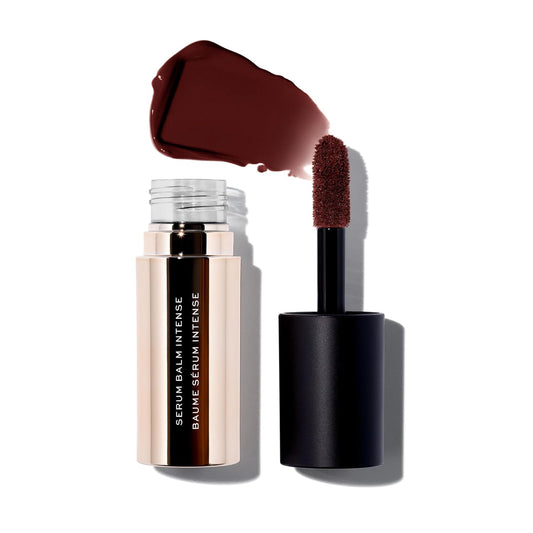 MAKE Beauty Serum Balm Intense, Hydrating Lip Gloss. Pigmented Vegan Moisturizing Lip Oil with Plumping Effect. Lip Emollient Treatment for Soft, Smooth, Shiny Lips - Shade, Purple Paradigm