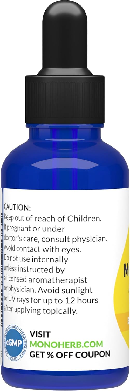 Mugwort Essential Oil 30 ml - 1 oz - Pure & Natural - with Pipette Dropper