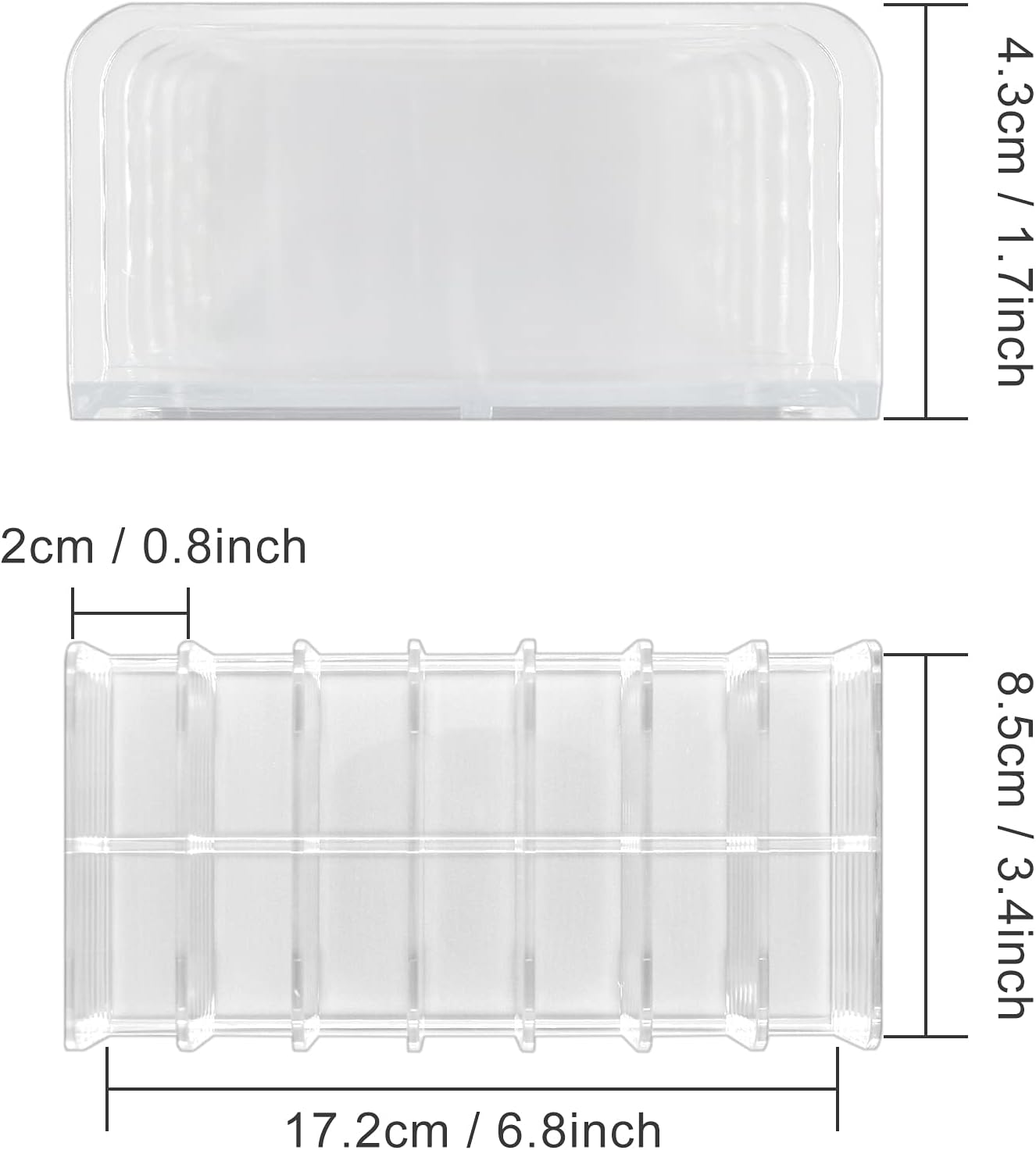 Makeup Organizer, Compact Makeup Palette Organize, for Bathroom Countertops, Vanities, Cabinets, Sleek Modern Cosmetics Storage Solution for - Eyeshadow Palettes, Contour Kits, Blush