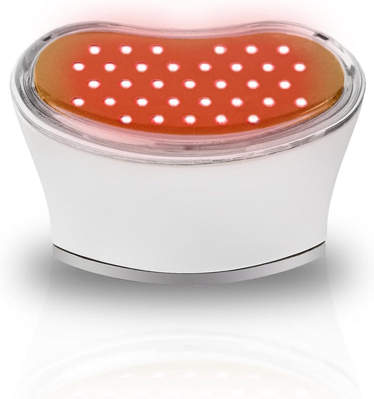 NuFACE TRINITY+ LED Red Light Wrinkle Reducer Attachment for Microcurrent Facial Device - FDA Cleared At Home 3-Minute Fine Lines and Wrinkles Treatment for Smile Lines, Under Eyes & Forehead