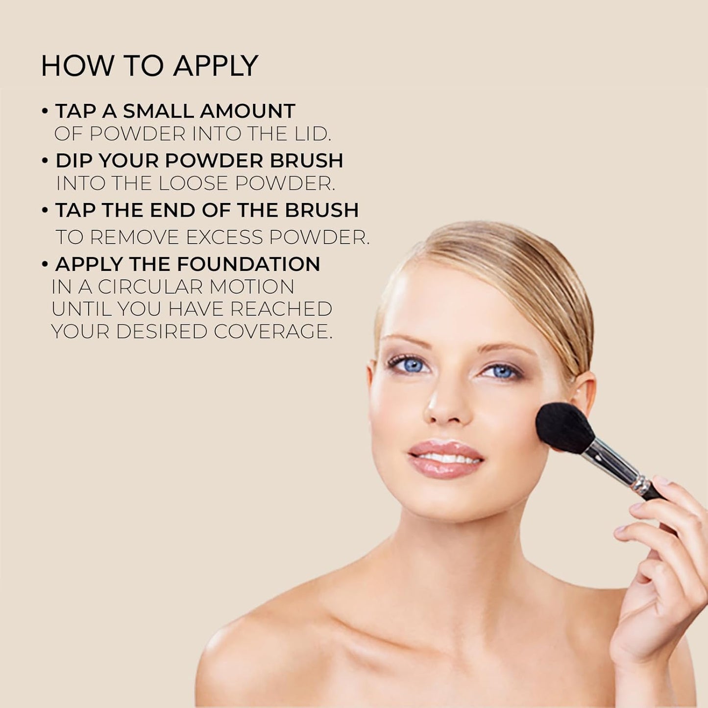 Bellapierre Mineral Foundation SPF 15 – Loose Powder Foundation, Full Coverage Mineral Makeup with Matte Finish – Vegan, Cruelty Free, Hypoallergenic, Oil & Talc Free – 0.32 oz - Blondie