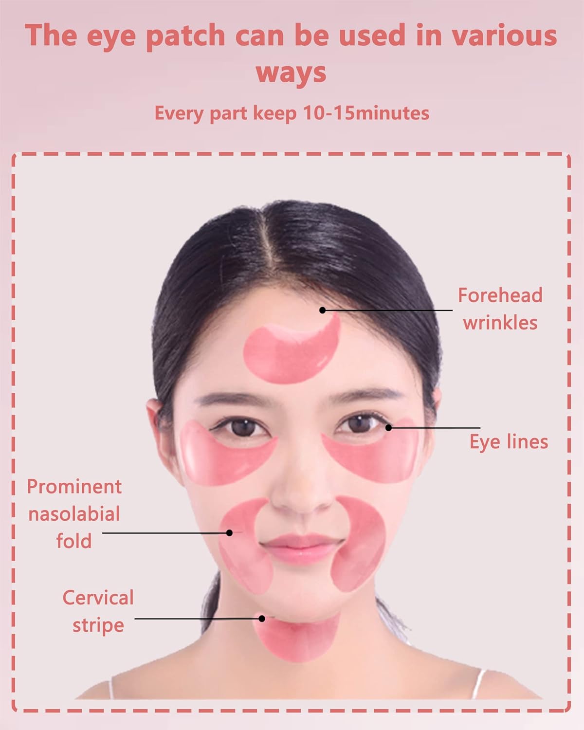 Under Eye Patches (60Pcs) - Update Eye Mask Rose Extract, Eye Treatment Mask, Under Eye Bag Treatment, Eye Mask for Puffy Eyes, Anti-Aging, Anti-Wrinkle and Fine Lines,Under eye Dark Circles for Women