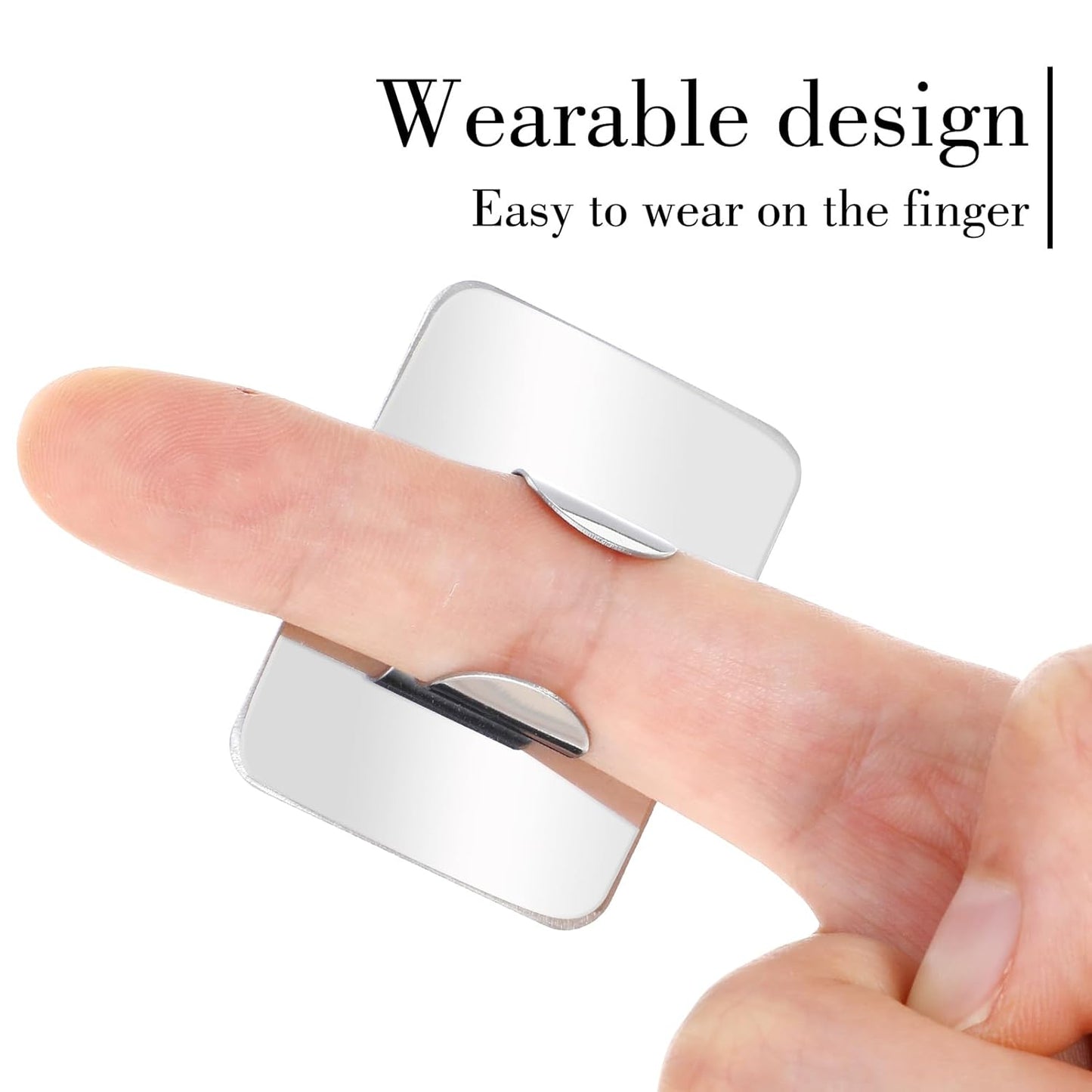 Makeup Mixing Palette, Makeup Spatula Palette with Foundation Spatula, Stainless Steel Makeup Mixing Tray, Nail Art Palette for Mixing Foundation Eye Shadow Eyelash Nail Art