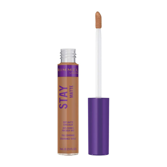 Rimmel London Stay Matte - 360 Bronze - Concealer, 24-Hour Wear, Shine Control, Fights Free Radicals, 0.23oz