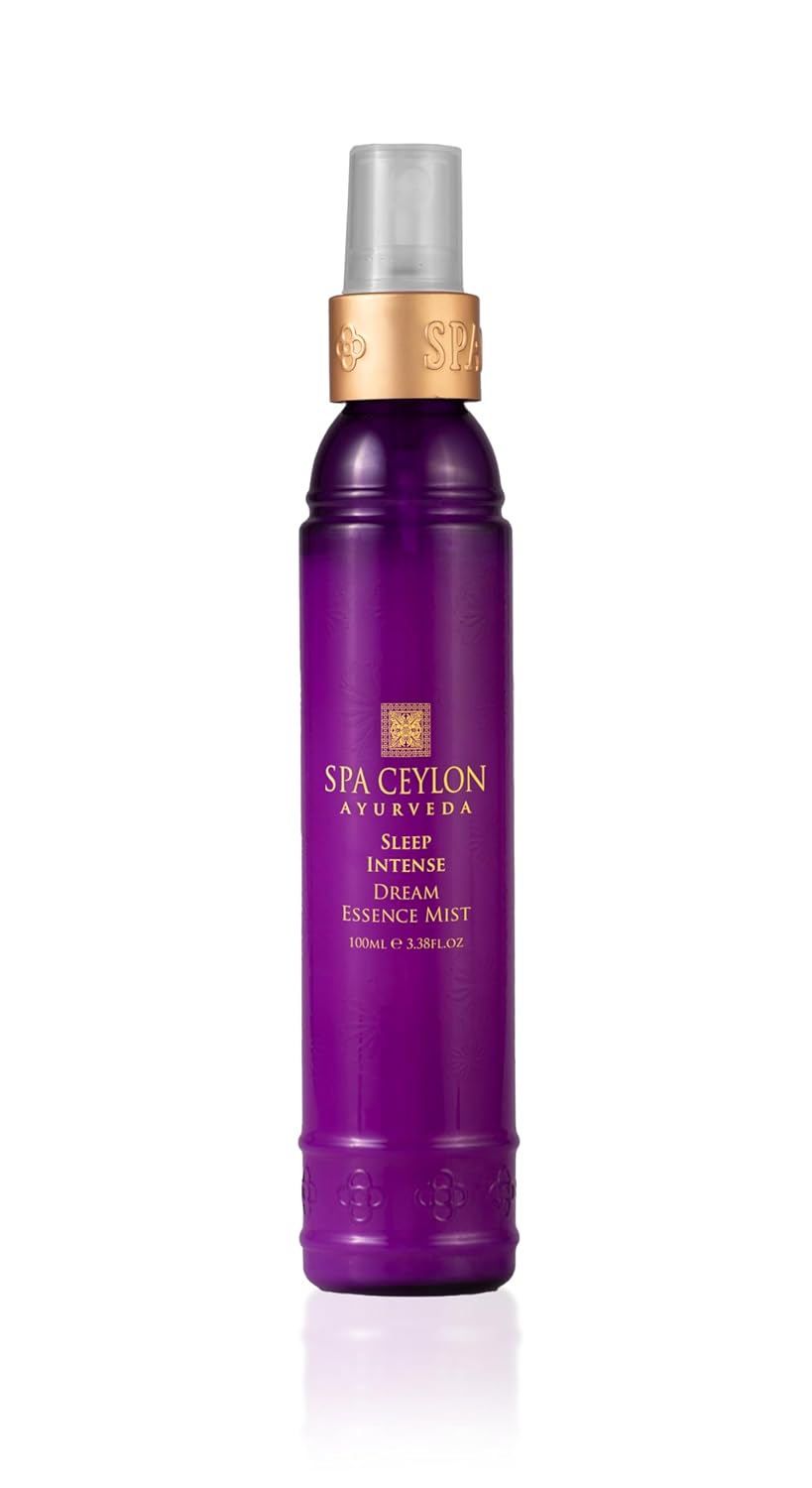 SPA CEYLON Sleep Intense Dream Essence Mist, All-Natural Skin Care Spray for Bedtime Ritual, Calming Body & Fragrance Mist, Suitable for All Skin Types, 100ml